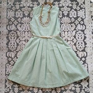 Mint green Calvin Klein dress